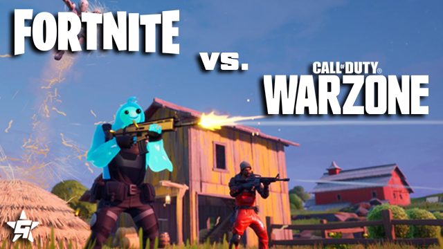 Fortnite vs Call of Duty Warzone