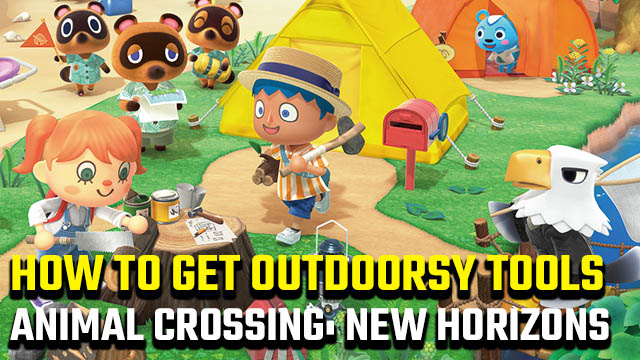 Animal Crossing: New Horizons Outdoorsy tools