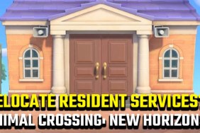 Can you move Resident Services in Animal Crossing: New Horizons?