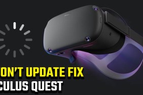 Oculus Quest won't update fix