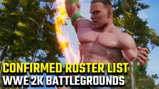 WWE 2K Battlegrounds Roster