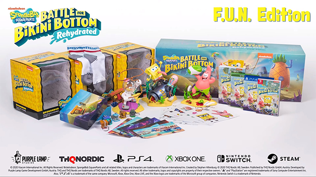 SpongeBob SquarePants: Battle for Bikini Bottom Rehydrated has a $300 version for some damn reason