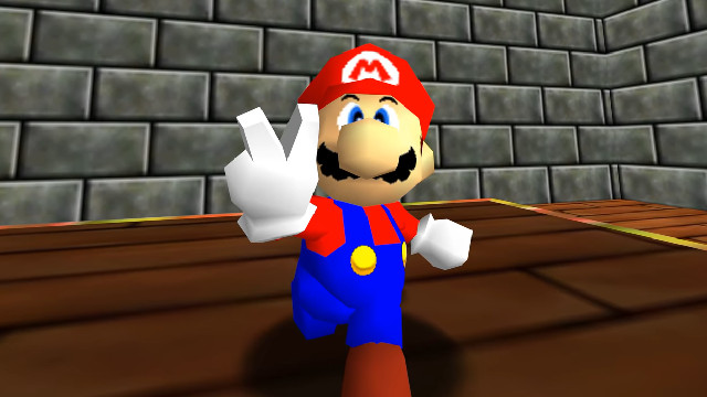 Fan-made Super Mario 64 PC port
