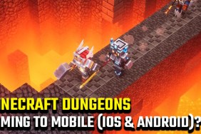 Minecraft Dungeons mobile release date