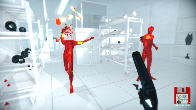 SUPERHOT PS4 Expansion Mind Control Delete rated headshot