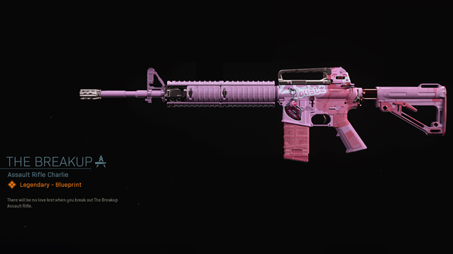 how to get the breakup m4a1 in call of duty warzone