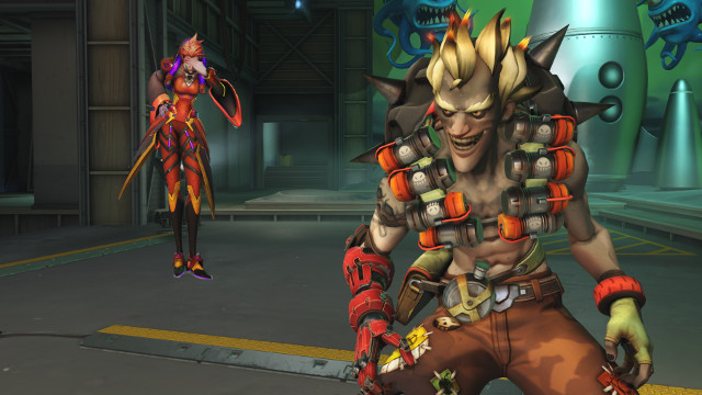 new Overwatch Experimental Mode Junkrat Moira