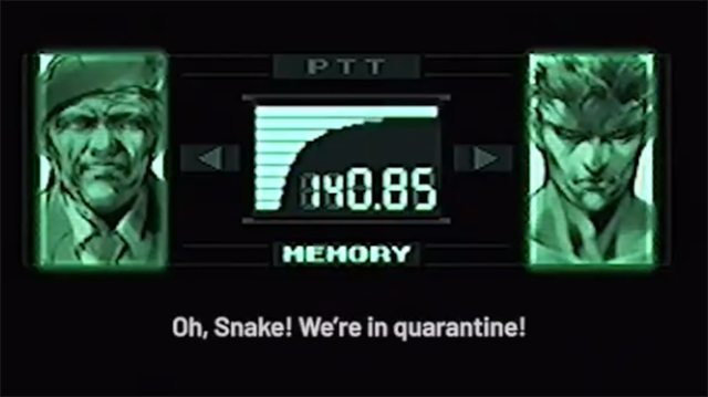 Metal Gear Solid cast reunites for a quarantined-themed codec call