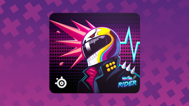 steelseries neon rider mousepad