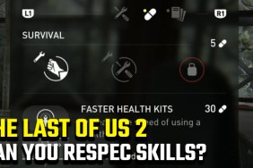 Can you respec Skill Points in The Last of Us 2