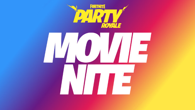 Fortnite Party Royale Movie Nite Christopher Nolan