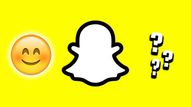 What does the smiley face mean on Snapchat?