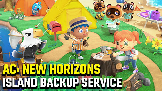 Animal Crossing New Horizons Island Backup Service