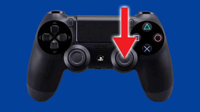 Where is R3 on a PS4 controller?