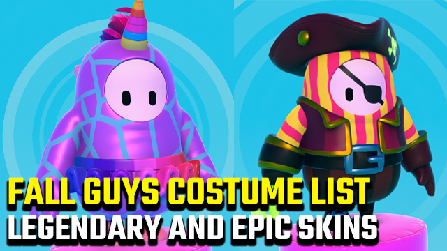 Fall Guys costume list