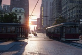 Cna you ride trains streetcars Mafia Definitive Edition