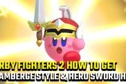 How to unlock Flamberge Style and Hero Sword Hat in Kirby Fighters 2