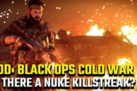 Is there a Black Ops Cold War nuke killstreak?