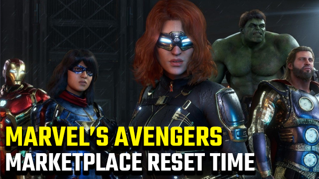 Marvel's Avengers marketplace reset time