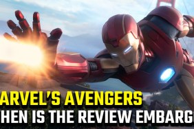 When is the Marvel's Avengers review embargo?