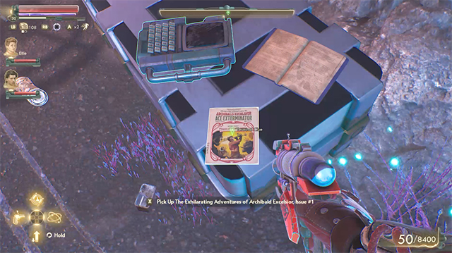 How to find the comic book clue locations in the Outer Worlds Peril on Gorgon DLC