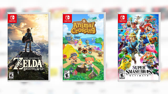 Amazon Prime Day Nintendo Switch deals Zelda Animal Crossing Smash Ultimate