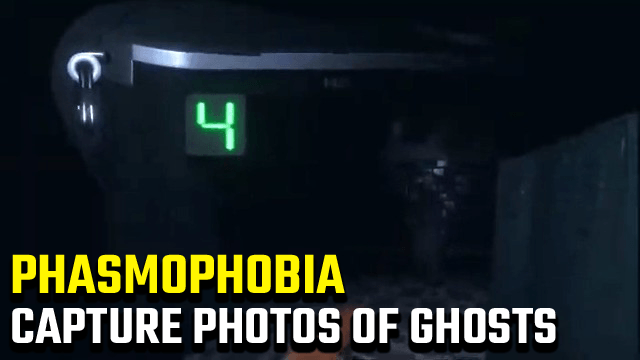 Phasmophobia capture photo of ghost