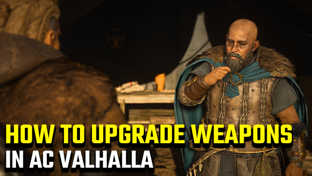 How to upgrade weapons in Assassin's Creed Valhalla