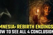 all Amnesia: Rebirth endings