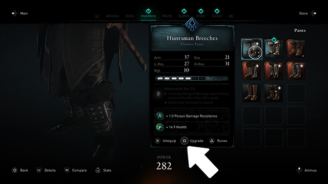 How to upgrade weapons in Assassin's Creed Valhalla