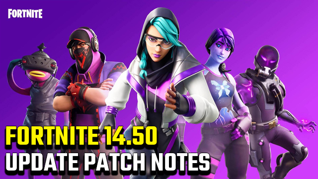 Fortnite 2.92 Update Patch Notes