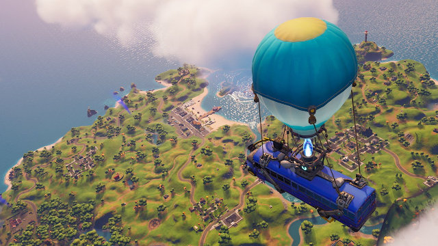 Fortnite PS5 not PS4 build adaptive triggers Battle Bus