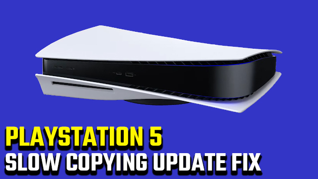 PS5 copying