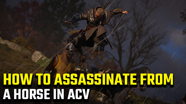 Assassin's Creed Valhalla | How to assassinate from a horse