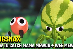 bugsnax how to catch mama mewon and wee mewon