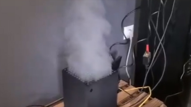 xbox series x smoking