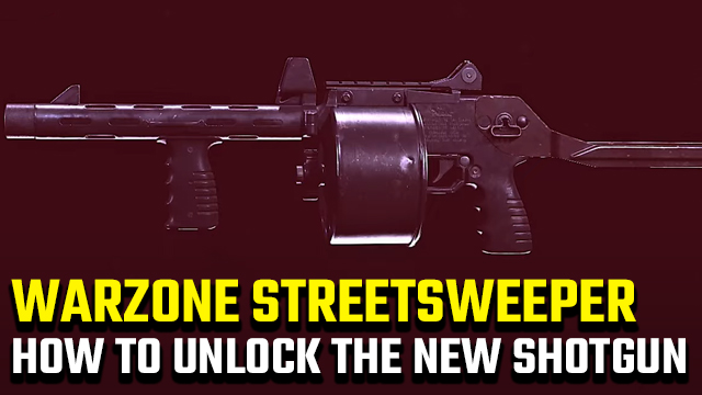 Call of Duty: Warzone Streetsweeper