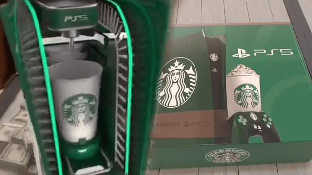 PS5 Starbucks edition