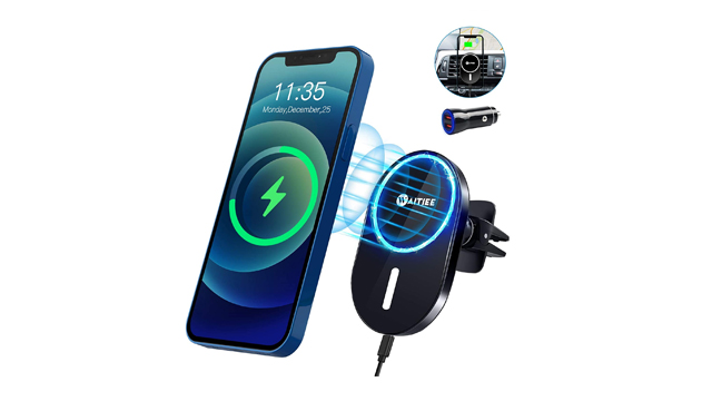 WAITIEE Magnetic Wireless Car Charger