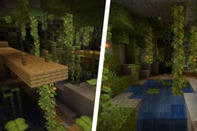 Minecraft 21w10a snapshot lush caves