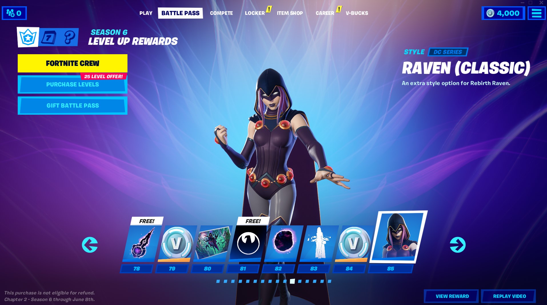 fortnite season 6 battle pass skins