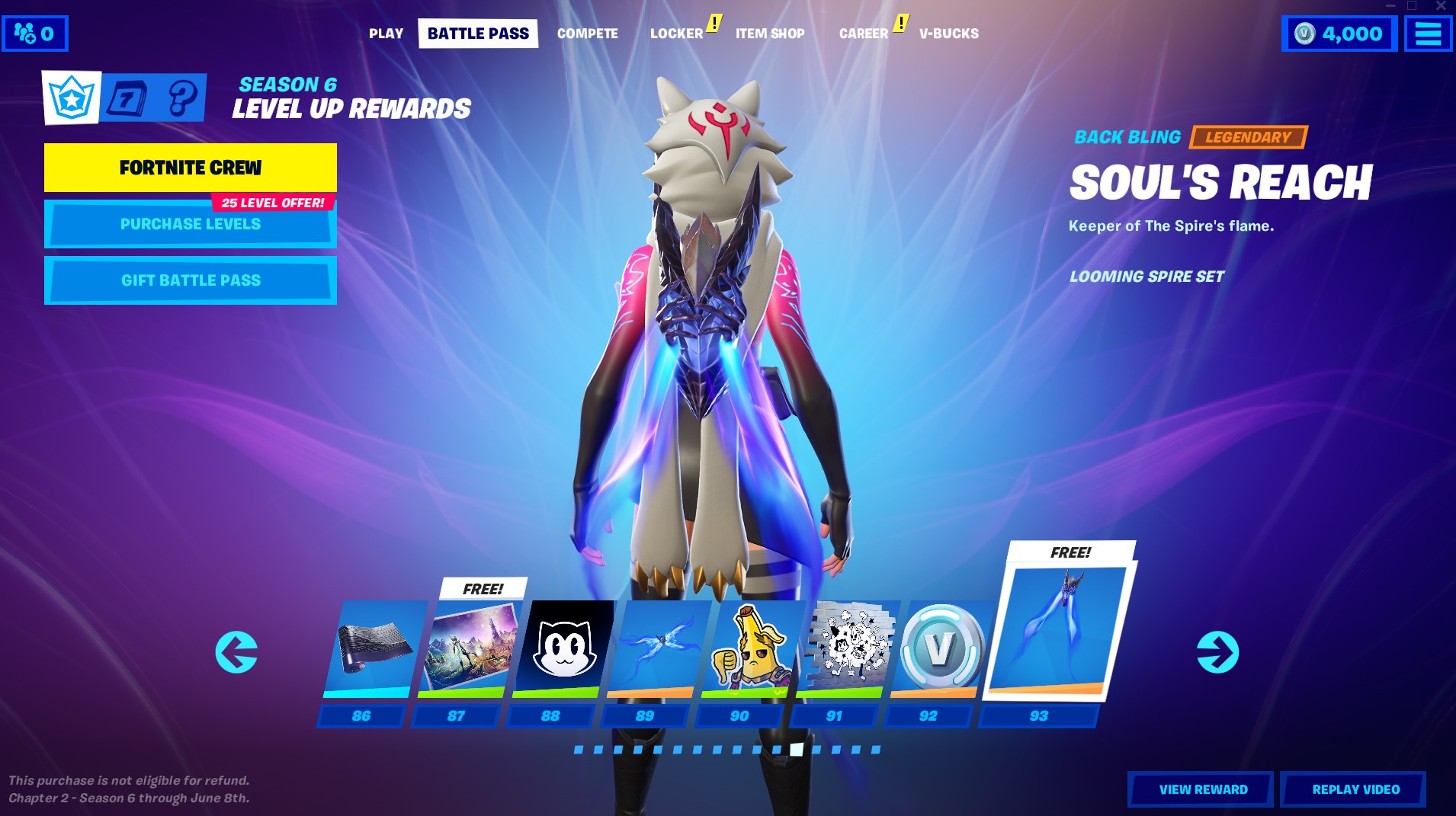 fortnite season 6 battle pass skins