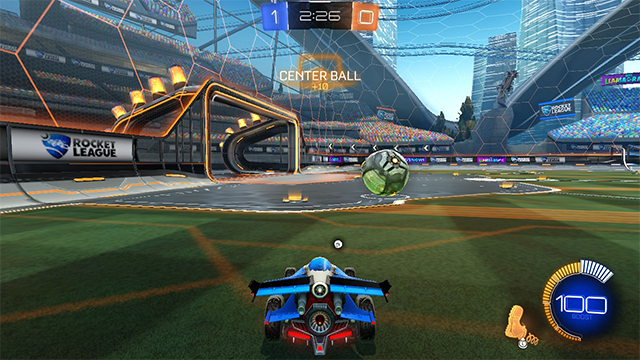 What are centers in Rocket League?