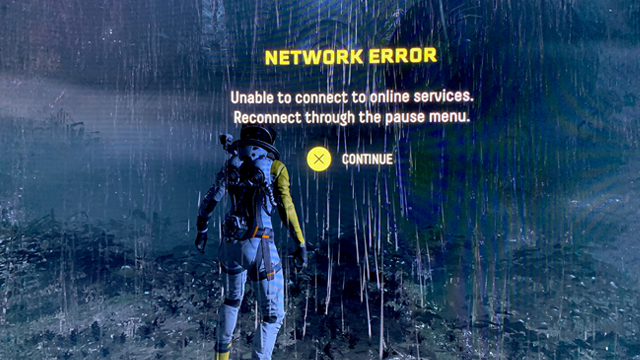 Returnal Network Error fix