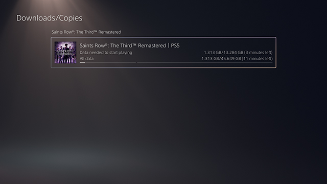 How to get the Saints Row 3 PS5 upgrade