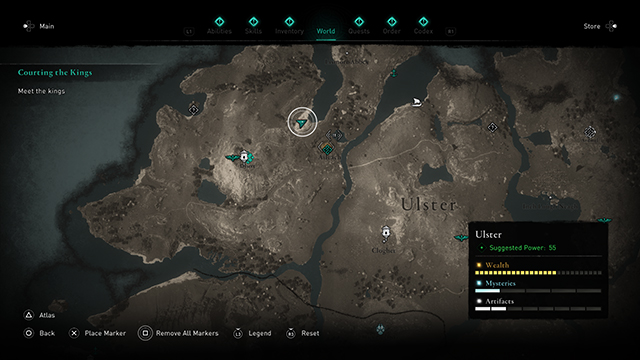 Assassin's Creed Valhalla Wrath of the Druids Children of Danu locations