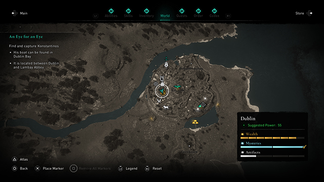 Assassin's Creed Valhalla Wrath of the Druids Children of Danu locations