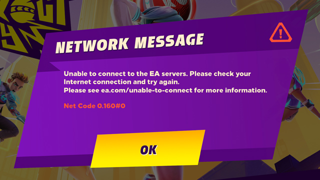 Knockout City Net Code error fix