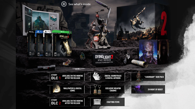 The Dying Light 2 Collector's Edition has a zombie statue that lights up and that's okay