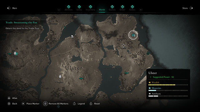 Assassin's Creed Valhalla Wrath of the Druids Trial of Morrigan locations